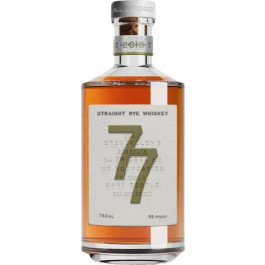 77 Straight Rye Whiskey Breuckelen