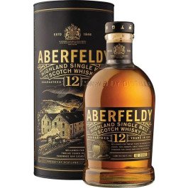 Aberfeldy 12 Year Single Malt Scotch (if the shipping method is UPS or FedEx, it will be sent without box)