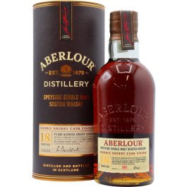 Aberlour 18 Year Single Malt Scotch (if the shipping method is UPS or FedEx, it will be sent without box)