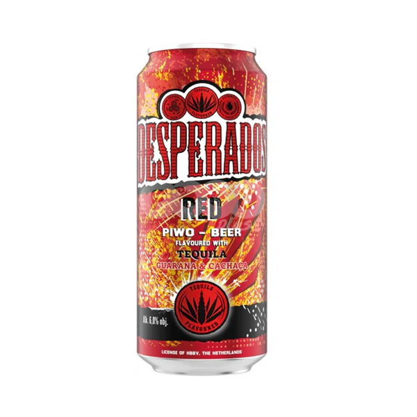Bulk Desperados 500ml Tequila Flavored Beer - SAR Export Import GmbH