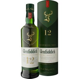 Glenfiddich 12 Year Old (if the shipping method is UPS or FedEx, it will be sent without box)