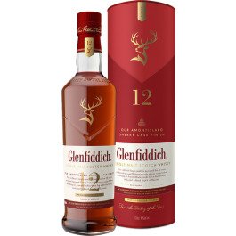 Glenfiddich 12 Year Sherry Cask Scotch (if the shipping method is UPS or FedEx, it will be sent without box)