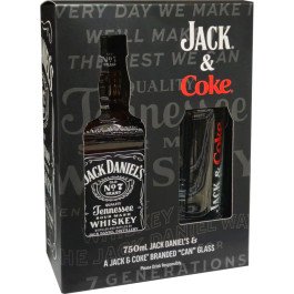 Jack Daniel's Old No. 7 Tennessee Whiskey Gift Set with Jack & Coke Glass 2026