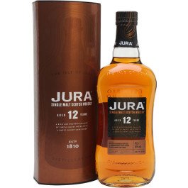 Jura 12 Year Single Malt Whisky (if the shipping method is UPS or FedEx, it will be sent without box)