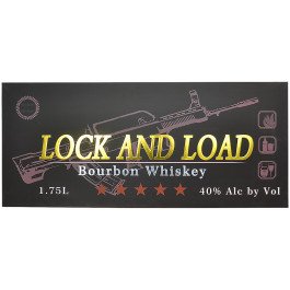 Lock and Load Gun Whisky Bullpop