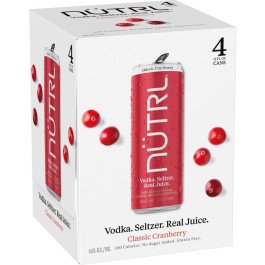 NÜTRL Classic Cranberry Vodka Seltzer