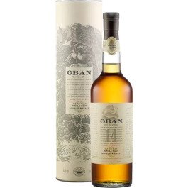 Oban 14 Year Single Malt Scotch (if the shipping method is UPS or FedEx, it will be sent without box)