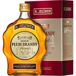 R. Jelínek Gold Plum Brandy Aged 10 Years