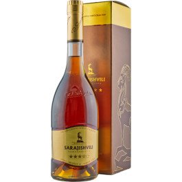 Sarajishvili 5 Star Brandy (if the shipping method is UPS or FedEx, it will be sent without box)