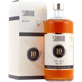 Shibui 10 Years Old Pure Malt Whisky (if the shipping method is UPS or FedEx, it will be sent without box)