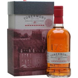 Tobermory 21 Year Scotch (if the shipping method is UPS or FedEx, it will be sent without box)