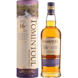 Tomintoul 16 Year Single Malt Highland Scotch (if the shipping method is UPS or FedEx, it will be sent without box)