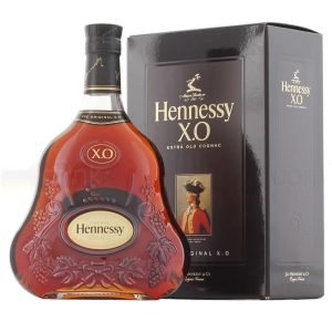 X.O cognac Hennessy 75 cl 40% with box