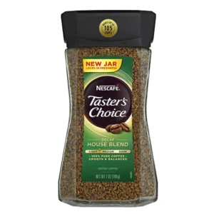 Nescafe Taster’s Choice Decaf Instant Coffee Glass Jar 6x7oz