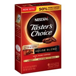 Nescafe Taster’s Choice House Blend Sticks 12x6x0.106oz