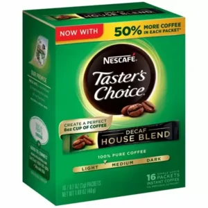 Nescafe Taster’s Choice Decaf Sticks 8x16x0.106oz