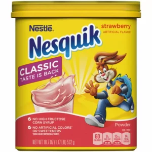 Nesquik Strawberry Powder 6×18.7oz