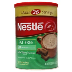 Nestle Hot Cocoa Fat-Free Canister 12×7.33oz