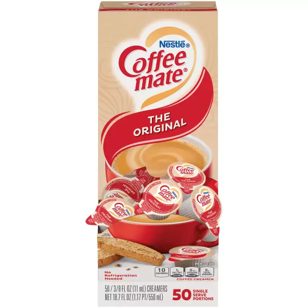 Coffee Mate Original Liquid Creamer Portions 4x50x0.375fl oz