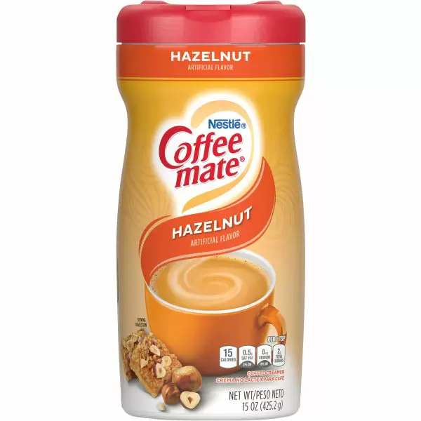 Coffee Mate Hazelnut Creamer Canister 12x15oz