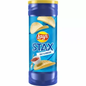 Lay's Stax Salt & Vinegar 5.5oz/17 pack