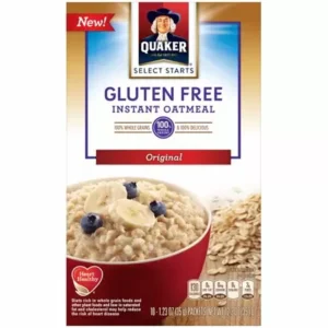 Instant Quaker Oats Gluten Free Original 6x8ct