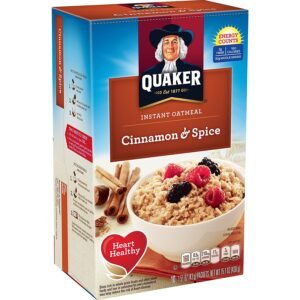 Instant Quaker Oats Cinnamon Spice 12x10ct