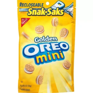 Golden Oreo Mini Snak-Saks 12x8oz