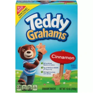 Teddy Grahams Cinnamon 6x10oz