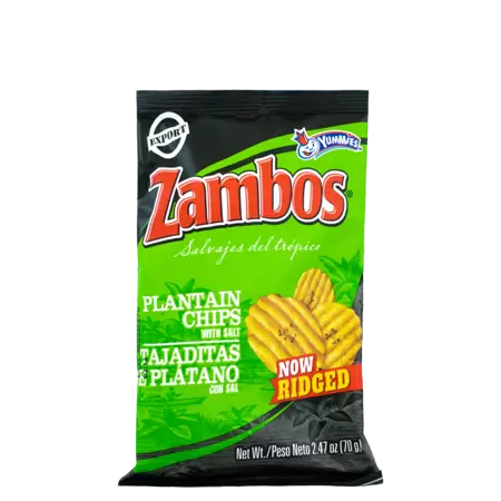 Zambos Ridge Plantain Chips 2.5oz/32