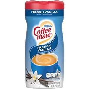 Coffee Mate Sugar-Free French Vanilla Creamer 6×10.2oz