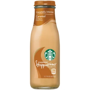 Starbucks Frappuccino Caramel Iced Coffee Drink, 13.7 oz, 12 packs